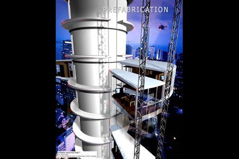 David Fisher Dynamic Architecture Rotating Tower of Dubai